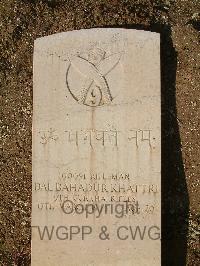 Cassino War Cemetery - Dal Bahadur Khattri, 